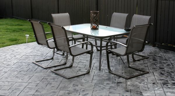 Porch Stamping in San Luis Obispo